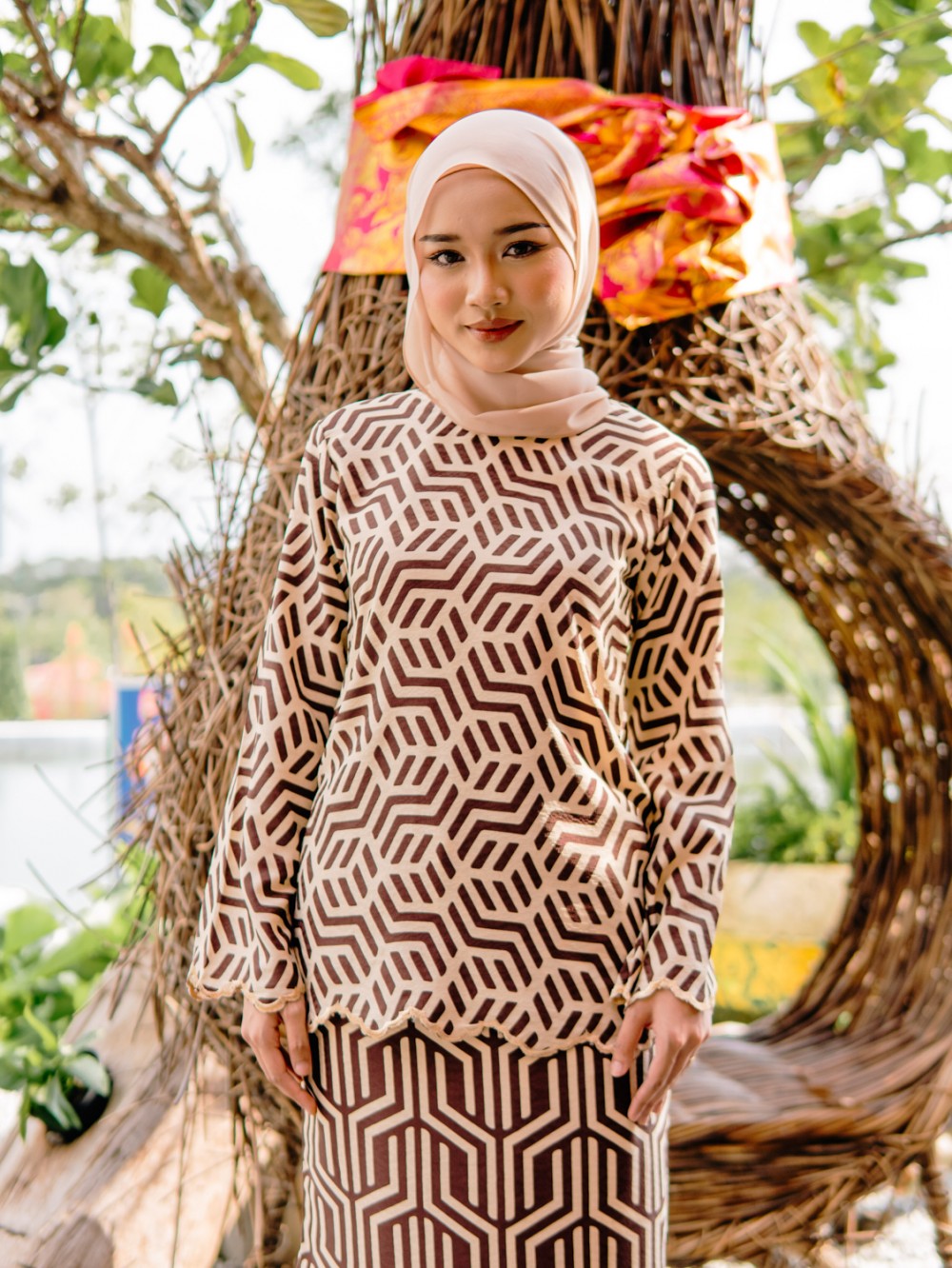 Kurung Qlarissa In Cream