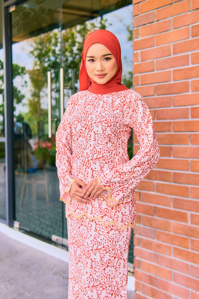 Kurung Natalie In Butterscotch