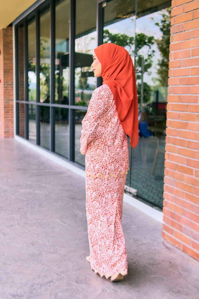 Kurung Natalie In Butterscotch