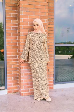 Kurung Natalie In Chocolate Chip