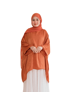 Julia Blouse In Brick Orange