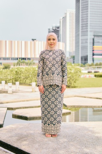 Kurung Milea Grey