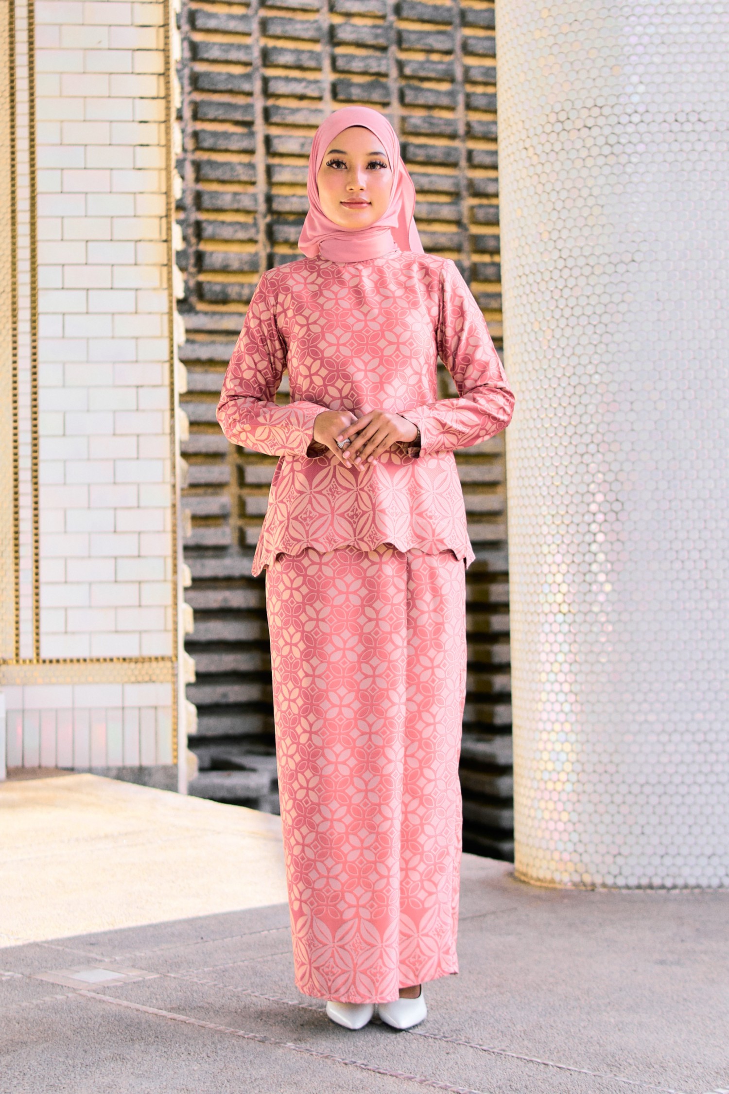 Kurung Milea in Pink