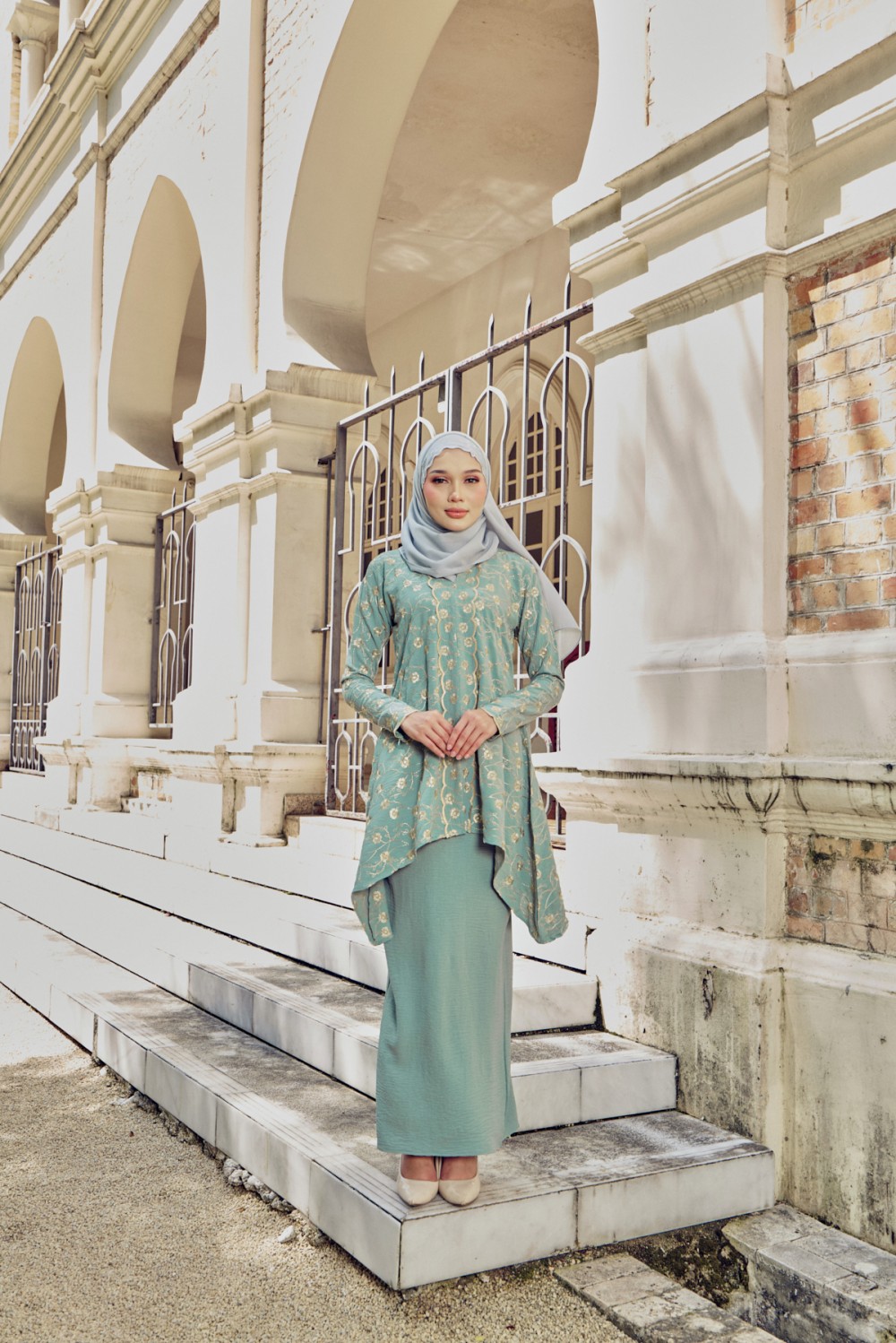 Kebaya Mayssa In Mint Green