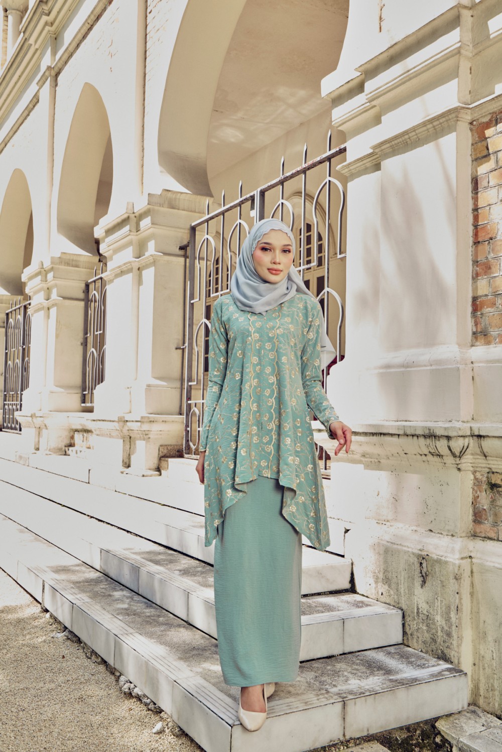 Kebaya Mayssa In Mint Green